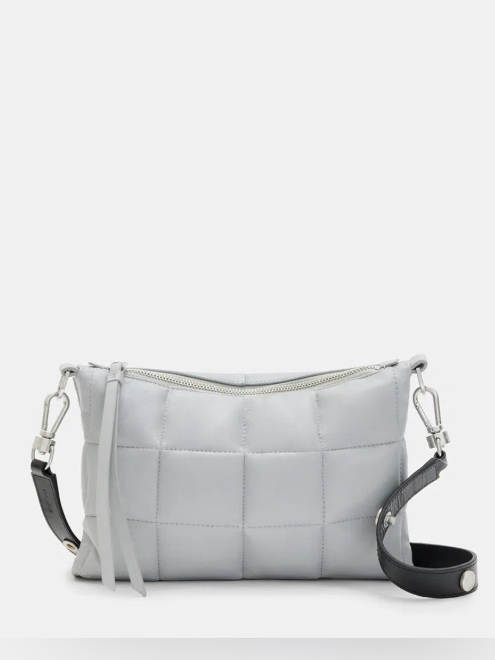 All Saints The "Eve" Leather Quilted Crossbody Bag - EUC